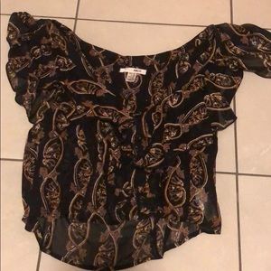 Amuse society crop top